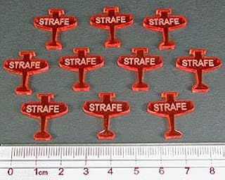 LITKO Strafe Plane Tokens, Fluorescent Amber (10)