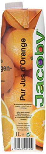 Jacoby Spanischer Orangensaft Direktsaft, 6er Pack (6 x 1 l)
