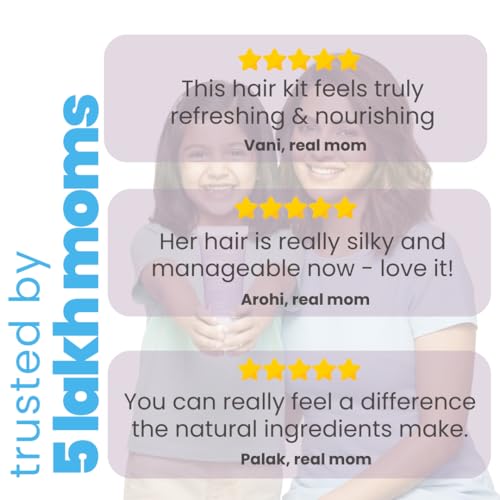 Image of Tuco Kids Shampoo & Conditioner | (2-15 Yrs) | Infused with Hibiscus, Amla, Jojoba Oil | Paraben & Sulphate free | 400ml each (combo pack)
