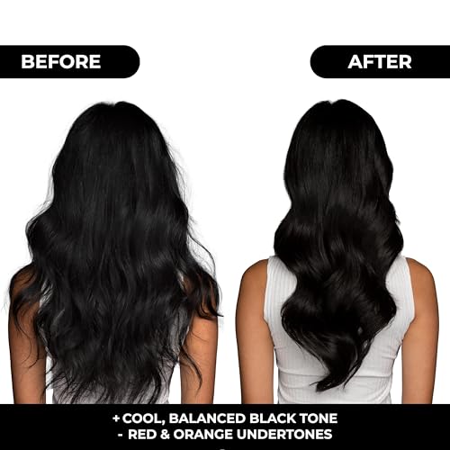 Image of naissant Cool Black Hair Toning Mask | Ultra High-Purity Pigments | Neutralizes Red & Orange Undertones | Hyaluronic Acid, Collagen & Biotin | Paraben, Ammonia & Sulfate Free | 10.1 Fl. Oz