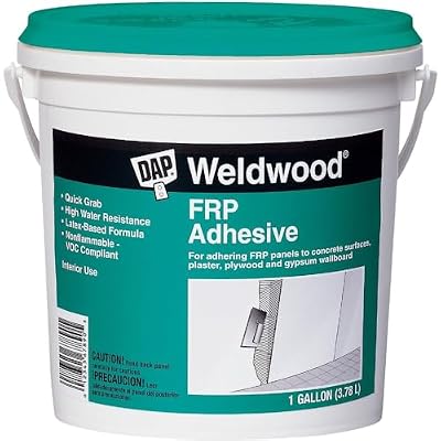 DAP® Weldwood FRP Adhesive, 1 gal, Light Gray