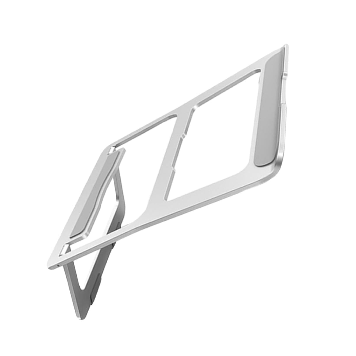 KOMBIUDA Portatile Ergonomico Design e Alluminio a Triangolare Struttura in Supporto Computer Pieghevole Lega di Sollevare 18 Gradi per per Laptop