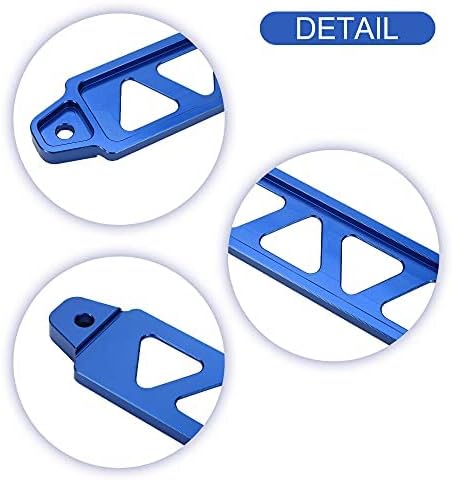 Miniatura 7 de TOMALL Soporte de amarre de batería para automóvil de aleación de aluminio Soporte de montaje de batería Accesorios de bloqueo para Honda Civic