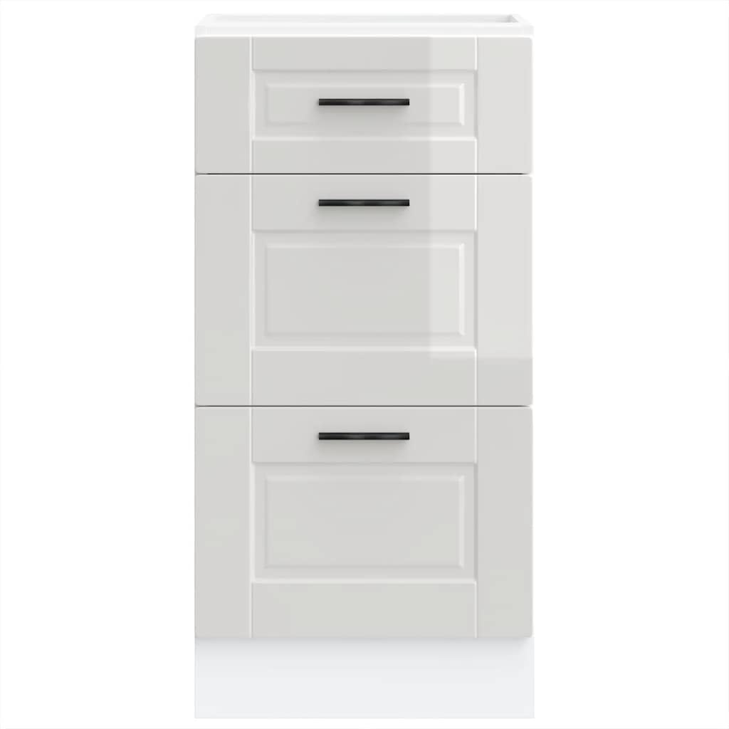Juego de 2 unidades de armario de madera en color blanco con diseño que ahorra espacio, patas ajustables en altura y compartimento grande para almacenamiento adicional en la cocina