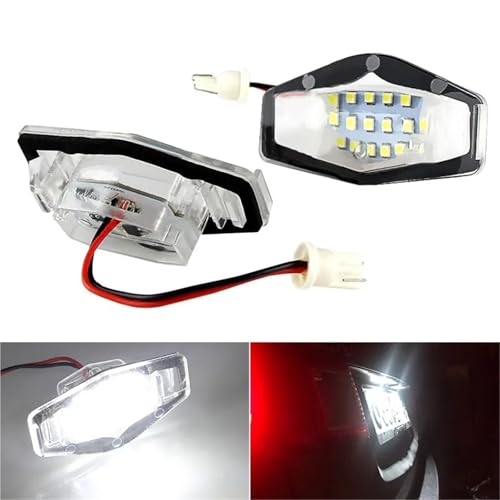Luz matrícula LED Accord 2003 2004 2005 2006 2007 2008 2009 2010 2011 2012 auto 2