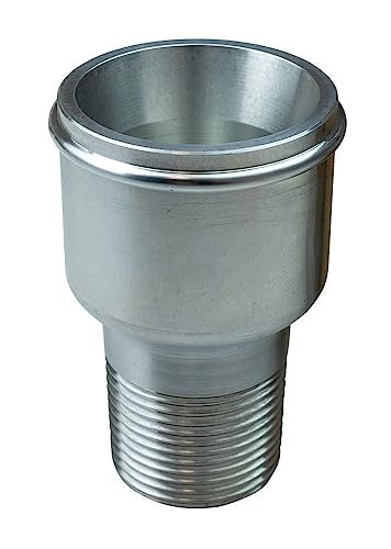 Image of Moroso 63543 1 inch NPT to 1-3 /4 inch Water Pump /Radiator Hose Adapter