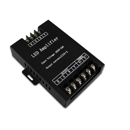 RGBW High Speed Power Repeater 32A PWM Signal 4CH Channels for 5050 2835 RGBW LED Lights Strip DC5-24V (RGB Amplifier 45A)