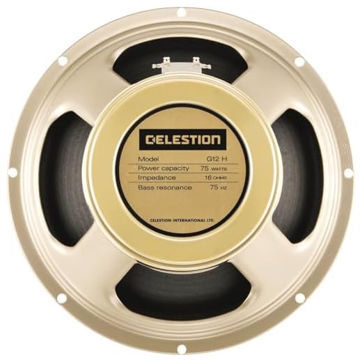 CELESTION T5891 G12H-75 Creamback 12 inch 75-watt Replacement Guitar Speaker - 16 Ohm