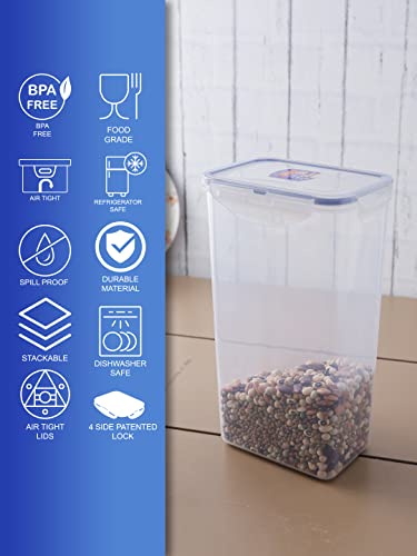 Image of LocknLock HPL813L Plastic Food Container - 2.4L, Transparent