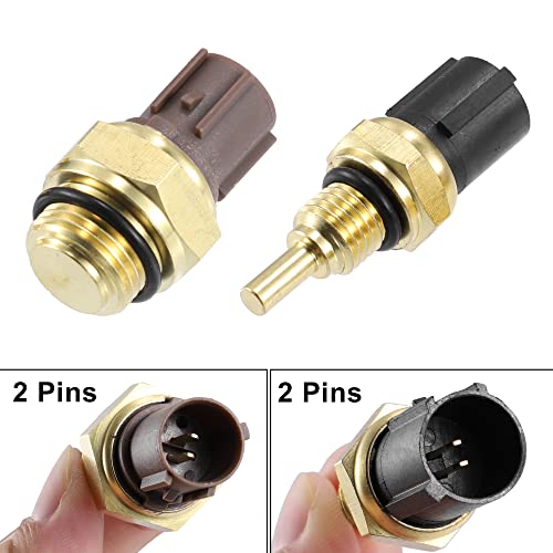 image for X AUTOHAUX 37870-PJ7-003 37760-P00-003 Engine Coolant Temperature Sens
