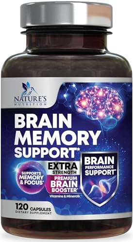 Nature'S Nutrition NNBRAINSUPPLEMENT Nootropic Brain Supplements cover
