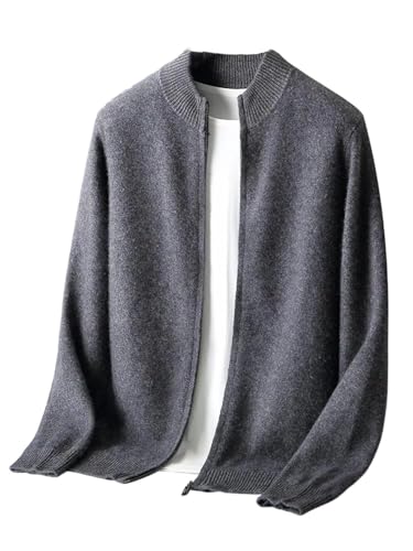 Cardigan en mérinos FLXHSA pour homme veste en tricot premium