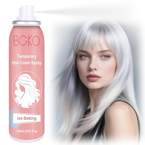 Boko Spray Temporal para Cabello 150 ml Blanco miniatura 1