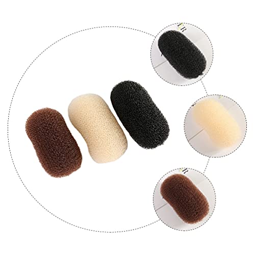 Uonlytech 3Pcs Bump It Up Volume Hair Base Set Sponge Volume Bump Inserts Hair Bases Hair Bump Up Comb Clip For Women Diy Hairstyles #TOP1