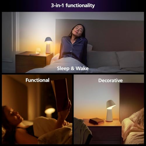 Philips Hue Twilight Smart Sleep and Wake-Up LED Lamp, White & Color Smart Lighting, Bedside Lamp Compatible with Bluetooth, Voice Control with Alexa, Apple Home & Google Assistant - image 5