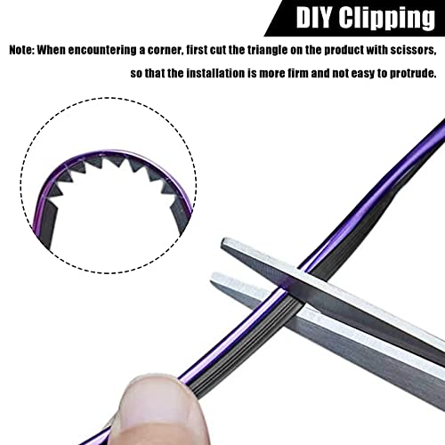 Car Interior Moulding Trim, Universal 32.8Ft/10M Car Interior Moulding Trim Car Decorative Filler Insert Strips With Installation Tool #TOP3