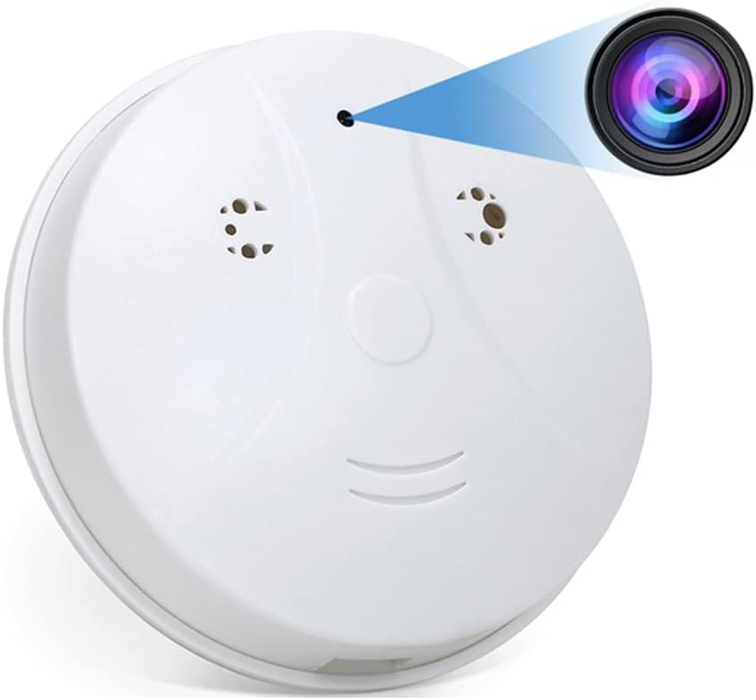 1080P Mini Camera Smoke Alarm Design Action Video Micro Cam Night Home Security Recorder