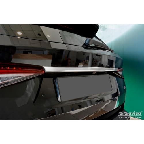 Baguette de hayon INOX brossé Avisa pour Skoda Elroq 2025 finition luxe