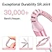 100W USB C to USB C Cable Pink (3-Pack 6.6ft),USB C Charging Cord,Type C Fast Charging Cable for iPhone 15/15 Pro/15 Plus/15 Pro Max,MacBook Pro,MacBook Air M1,iPad Pro 3rd,Samsung Galaxy S24/S23/A15