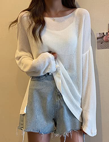 Bsubseach Crochet Cover Ups for Swimwear Women Sheer Mesh Beach Tops Swimsuit Cover Up Summer Vacation Outfits4