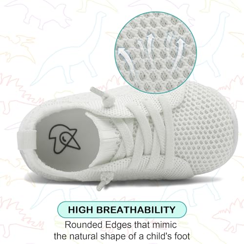 Toddler Boys Girls Shoes Barefoot Shoes Toddler Walking Shoes Kids Tennis Shoes Wide Lightweight Breathable Sneakers2