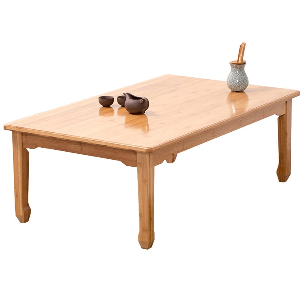 Table basse tatami pliante en bois pour petit espace et canapé