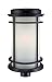 Dolan Designs 9108-68 1Lt Winchester La Mirage 1 Post Light, Bronze/Dark