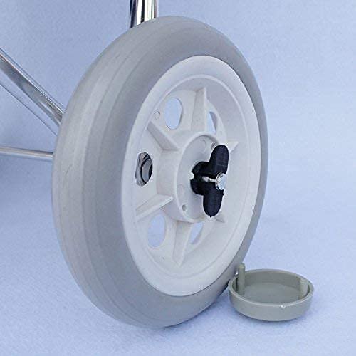 QHYTL Einkaufstrolley Multifunktions-Einkaufswagen Aluminiumlegierung 2 Räder Anhänger Faltbare wasserdichte Tasche D… – Bild 4