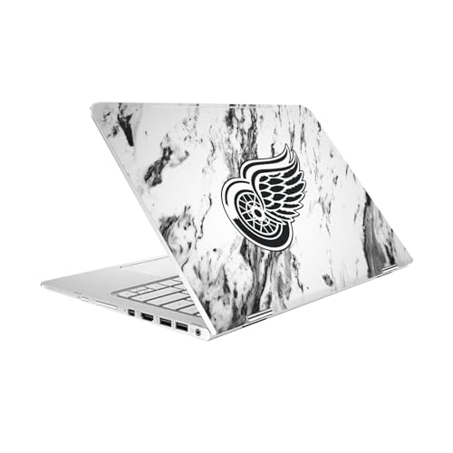 Head Case Designs Officially Licensed NHL Marble Detroit Red Wings Vinyl Sticker Skin Decal Cover Compatible with HP Spectre Pro X360 G2