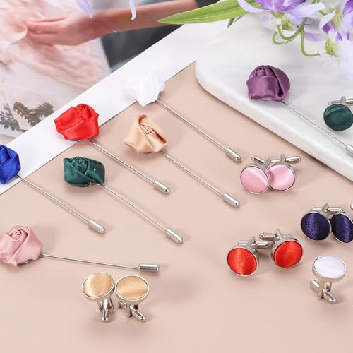 Set de Mancuernillas y Broche para Hombre miniatura 6