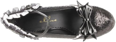 Ellie Shoes womens 453-lacey pumps shoes, Black Glitter, 8 US | Image 4