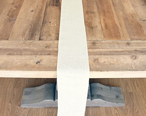 Premium Ivory Jute Burlap Roll – 6” x 10 Yards with Finished Edges for Rustic Decor & Crafting 5 Premium Ivory Jute Burlap Roll – 6” x 10 Yards with Finished Edges for Rustic Decor & Crafting - Image 4