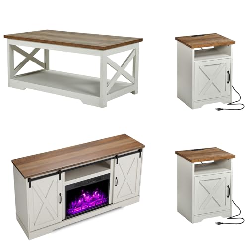AMERLIFE 5-Piece Set, White Finish