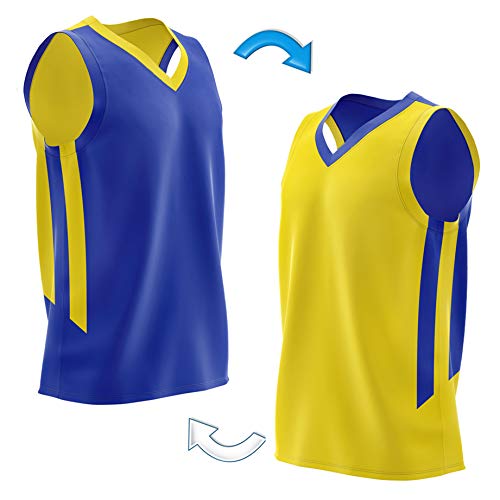 image for Liberty Imports 10 Pack - Reversible Men's Mesh Performance Athletic B