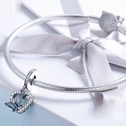 Image of Love Family Tree of Life Charms Dangle Bead 925 Sterling Silver Charms for Bracelets Necklace Christmas (Honey Bee Charm)