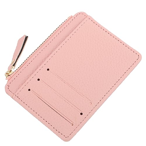 Credit Card Holder for Women Short Wallet Zipper Ladies Clutch Purse Card Wallet Women's Zipper Closure Fashionable Purse