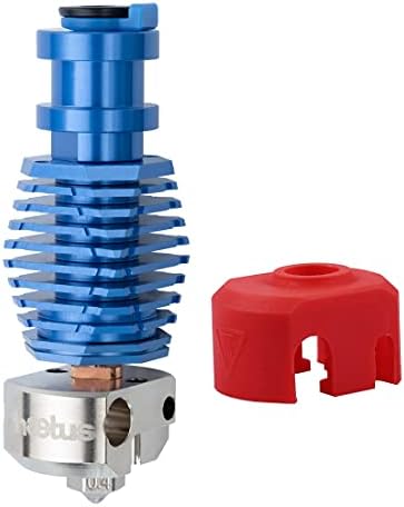 Up to 500 All Metal Dragonfly HOTEND BMO Bimetal Heatbreak Plated Copper Block Nozzle Compatible with V6 Hotend Prusa i3 MK3 MK3S DDB Titan Extruder 3D Printer (BM0)