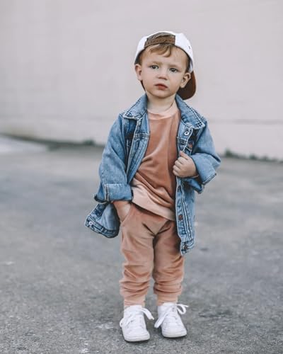 Baby Girl Boy Sherpa Clothes Long Sleeve Fleece Sweater Sweatshirt Pants Set Warm Toddler Winter Clothes4