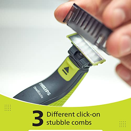 Image of Philips QP2620 /10 OneBlade Face + Body Hybrid Trimmer and Shaver with 4 Trimming Combs (New Model)
