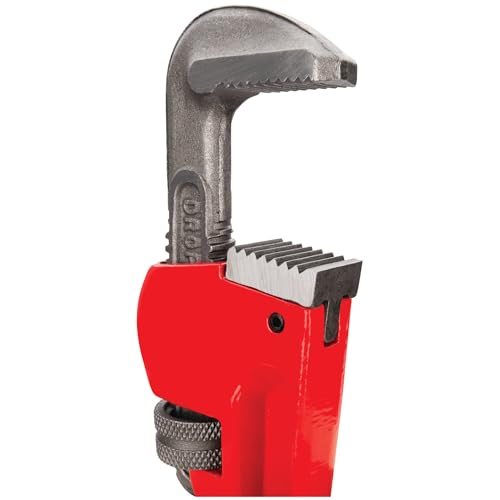 Image of Performance Tool W1133-12B 12 in. Red Adjustable Pipe Wrench