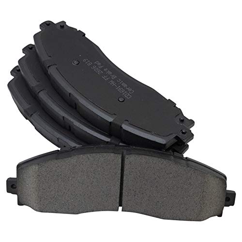 Image of TRQ Rear Brake Pad & Rotor Kit Ceramic Compatible with 2013-2019 Ford F-350 Super Duty 2013-2016 F-450 Super Duty