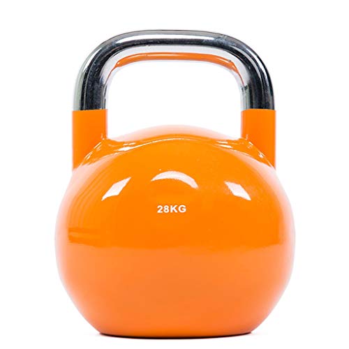 Pesa Rusa Kettlebell Kettlebell, la aptitud de acero Competencia kettlebell entrenamiento de la fuerza for hombres y mujeres 8KG for 28KG Equipo de entrenamiento portátil ajustable ( tamaño : 20kg )