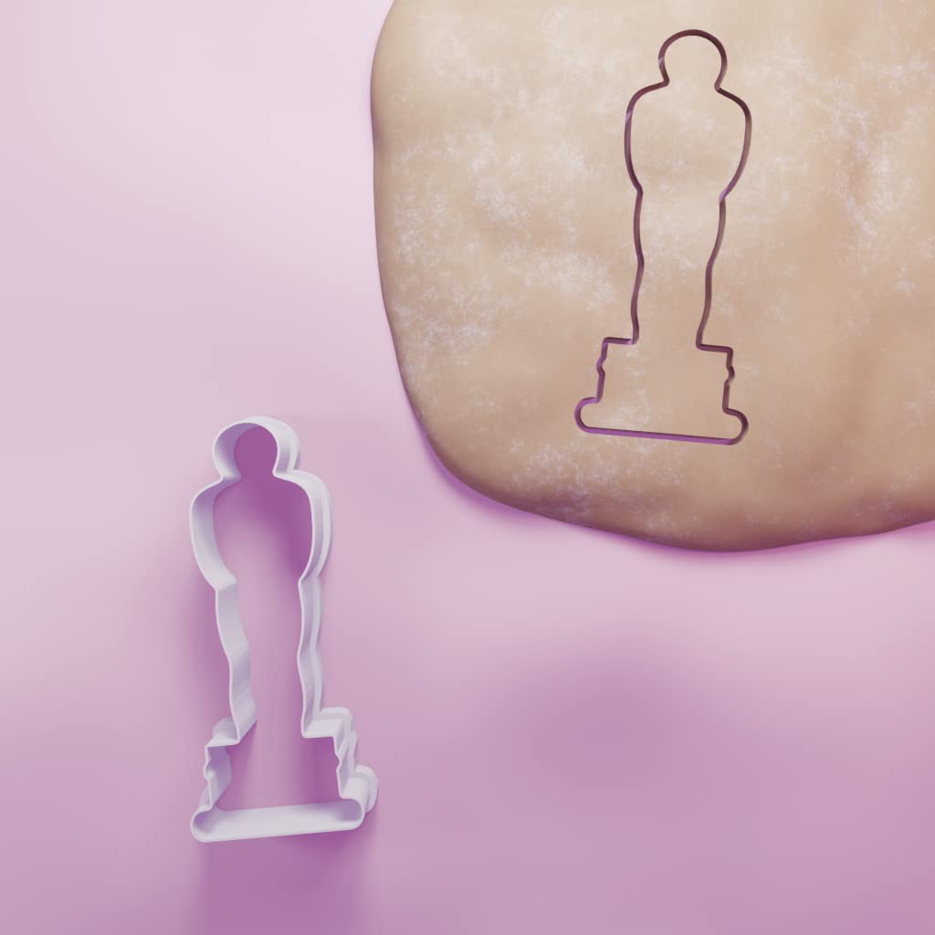 Oscar Cookie Cutter - 3 Sizes, White, 10cm - Image 2