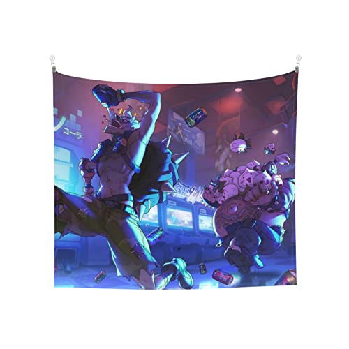 Overwatch �I�[�o�[�E�H�b�` �^�y�X�g���[ �A�j���A���r���O���[���A�x�b�h���[���A���̑��� �p�[�\�i���M�t�g150*130cm