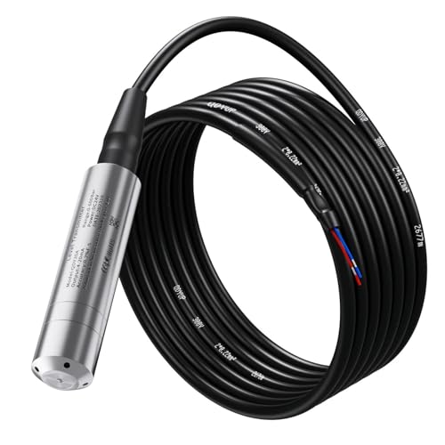 Transmetteur de niveau de liquide submersible RS485 sonde eau 5m