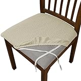 Convient aux chaises dont la longueur et la largeur d'assise sont de 30 à 45 cm, et dont la hauteur d'assise est de 3 à 4,5 cm. Veuillez mesurer votre chaise avant l'achat pour vous assurer de choisir la bonne taille.