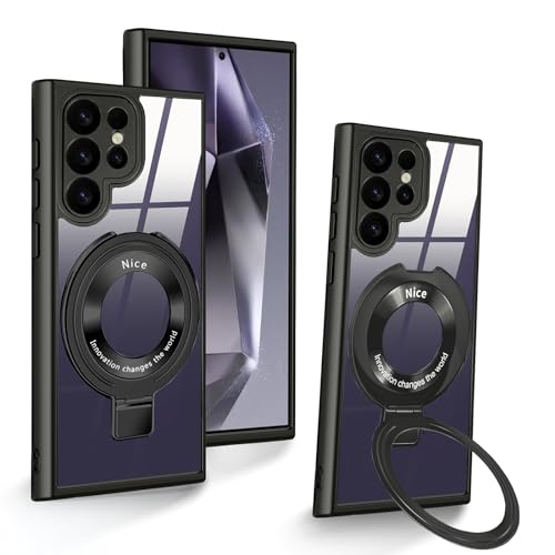 Galaxy S24 Ultra P[X O yMagSafeΉ/cΉz B[ ی^X^ht MNV[ S24Ultra Jo[ SC-52E SCG26 X}zP[X  ϏՌ CAX[dΉ ϖh~ ubN