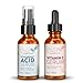 Produktbild Eva Naturals Feuchtigkeits- und Aufhellungspaket für die Haut - enthält Hyaluronsäure-Serum und 20% Vitamin-C-Serum