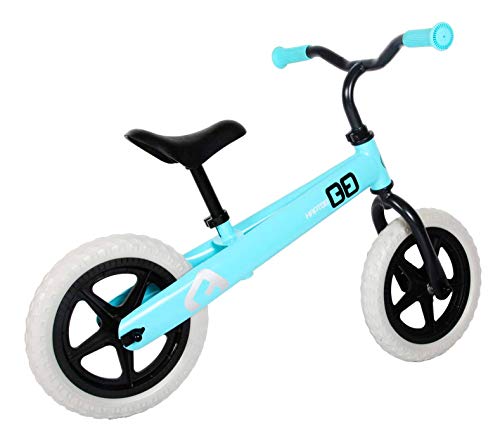 HAPTOO Laufrad ab 1-5 Jahre aus Stahl, Lenker-und Sattelhöhenverstellbar, 10+ Farben Laufräder für Jungen und Mädchen 2-5 Jahre / 90-120 cm, 12 Zoll - 3