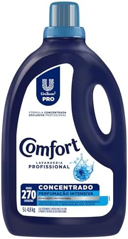 Comfort Amaciante Lavanderia Profissional Concentrado 5 L